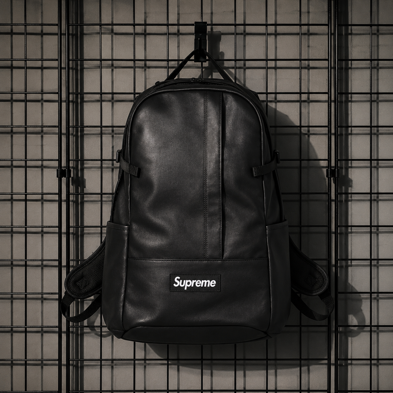 black leather supreme backpack Gucci GG and 02/07/2026Coloris Louis Vuitton x Supreme Christopher