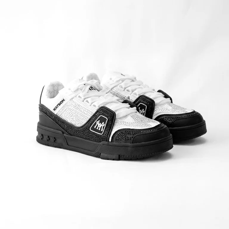 Watson vulture black/white rhinestone
