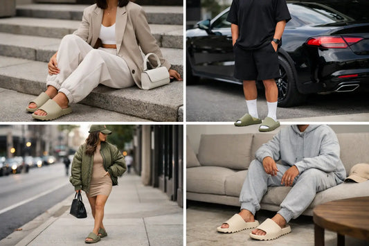 10 mejores outfits con Yeezy Slide