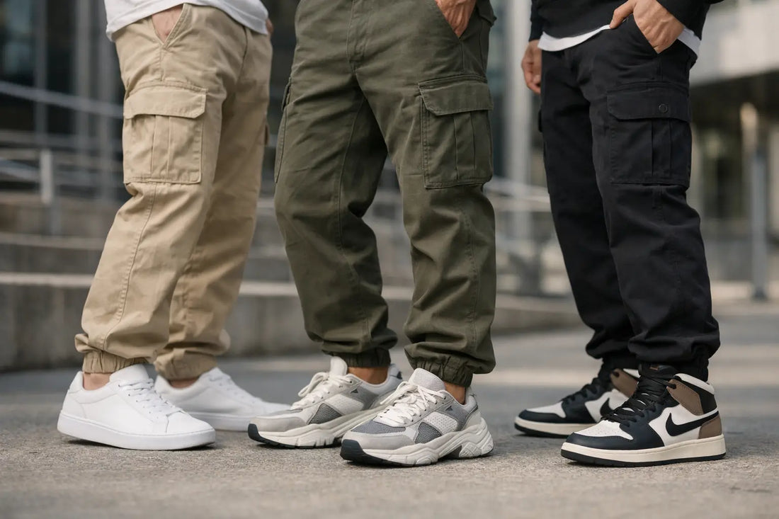 Qué sneakers usar con cargos: guía de estilo