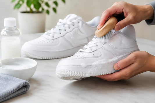Cómo limpiar suelas blancas sin arruinar tus kicks