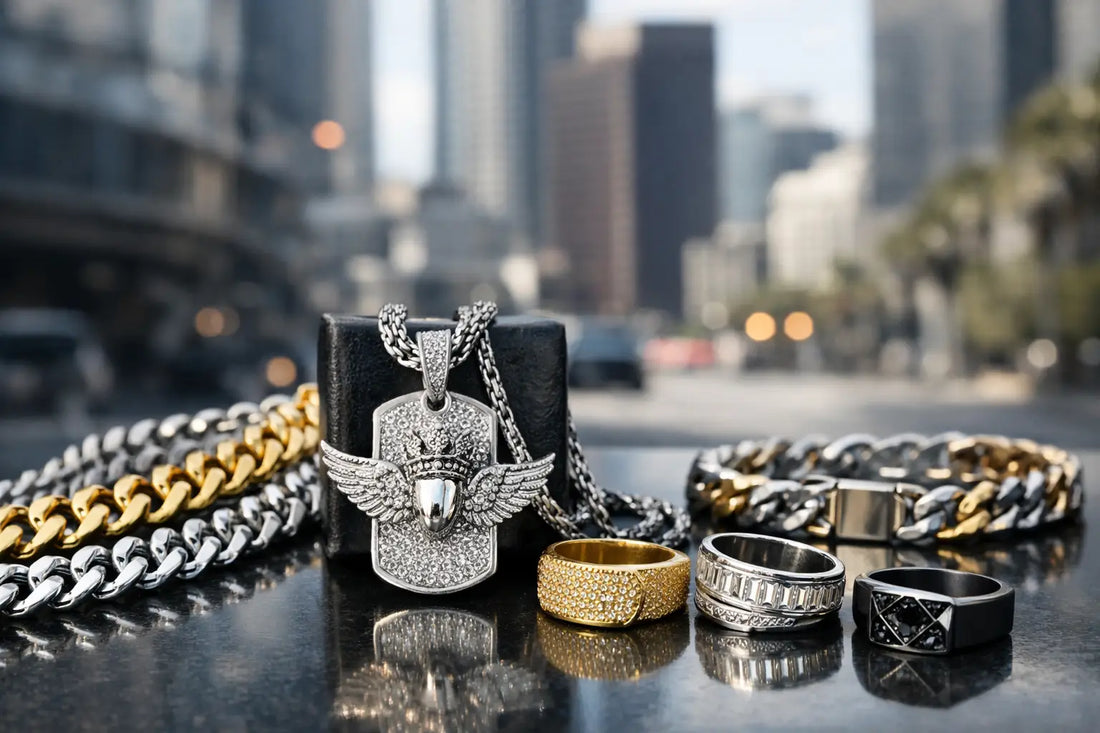 Cadenas y joyería estilo urbano que sí elevan