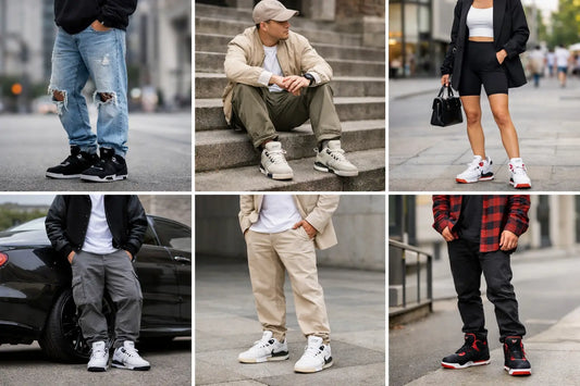 How to wear Jordan 4s: 6 looks que funcionan