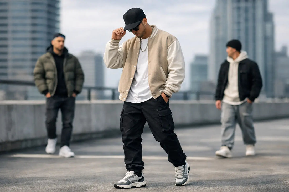 Men's streetwear outfits para elevar tu look