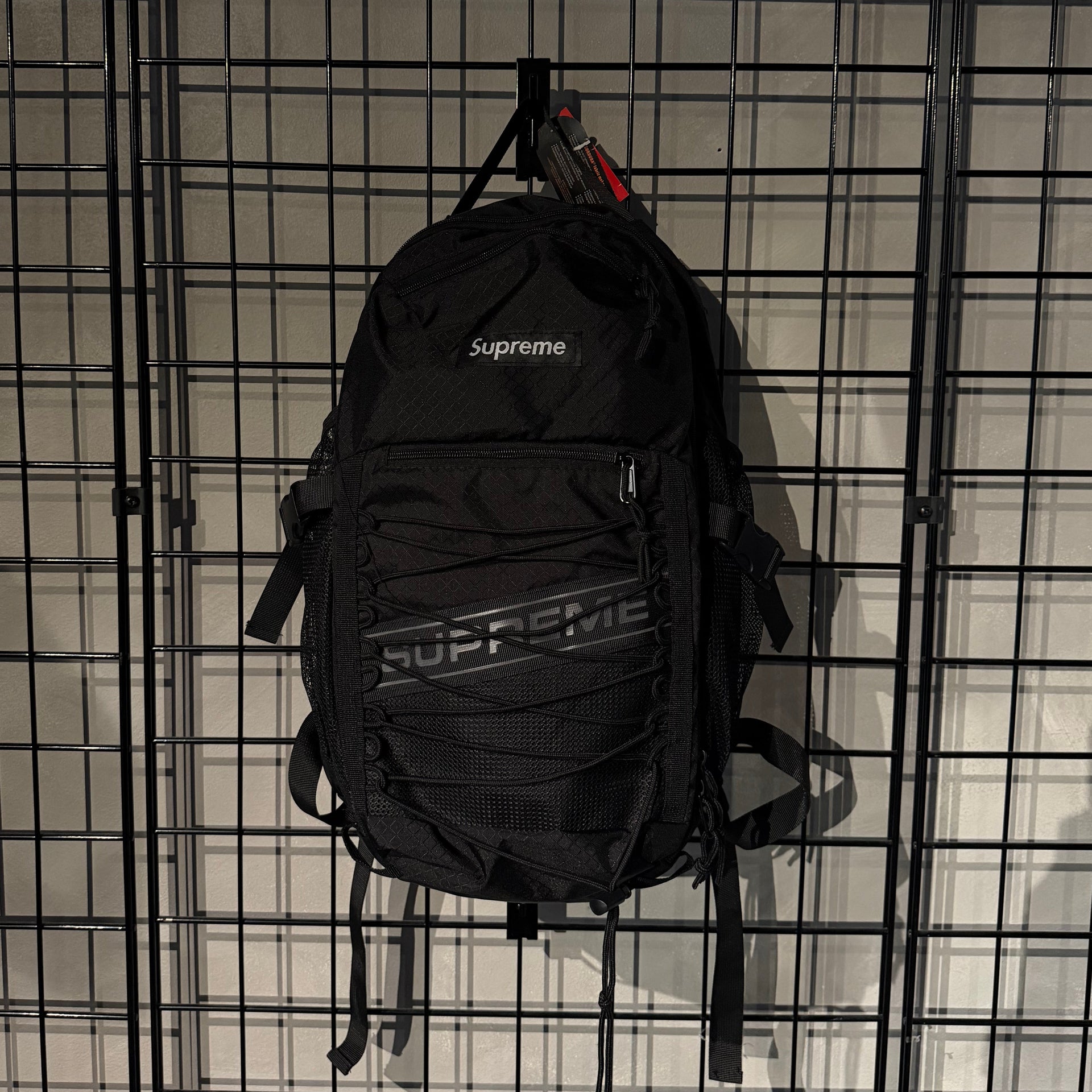 black supreme laptop backpack 3 65 cm Material Oxford Rucksack No.21 Large Color:Clear/Black vento