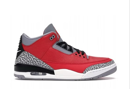 Jordan 3 Unite Fire Red