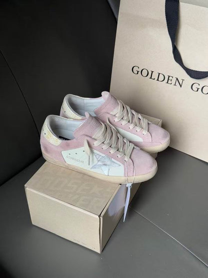 Golden goose ballstar strawberry milk