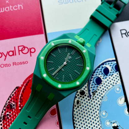 Swatch AP royal pop green
