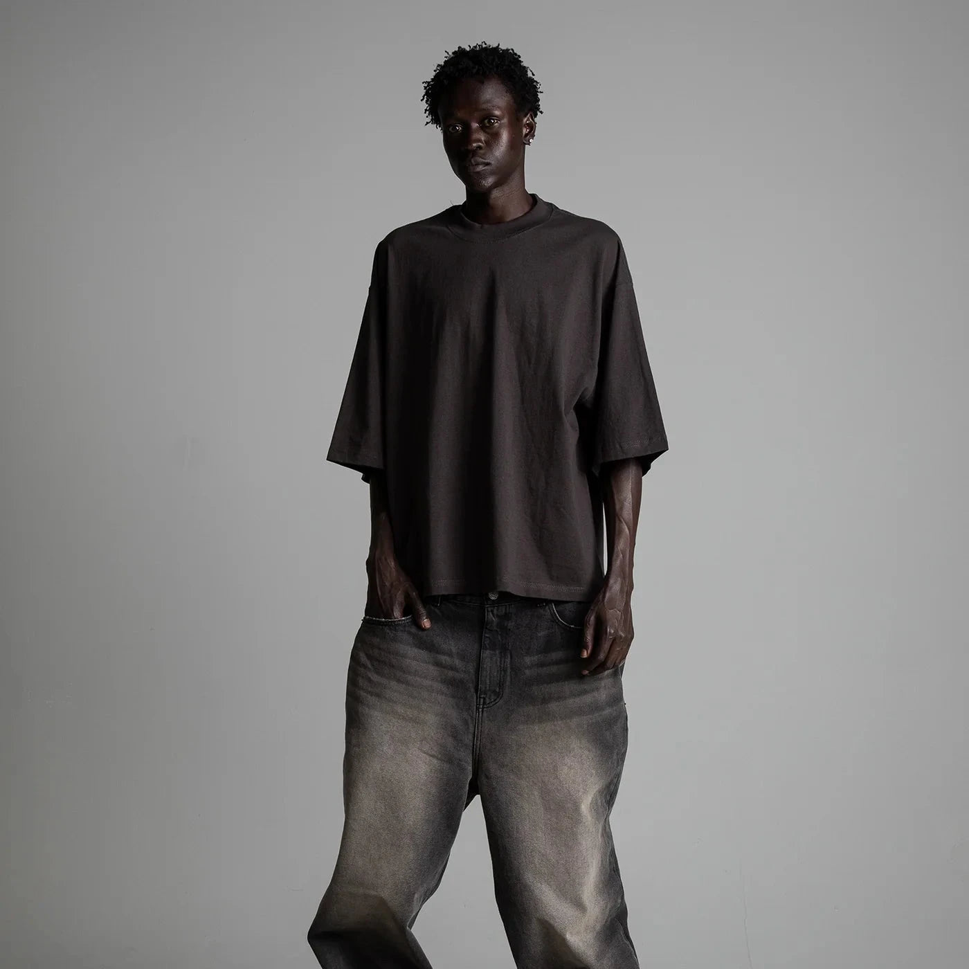 Shaka Wear Oversized tee Grey