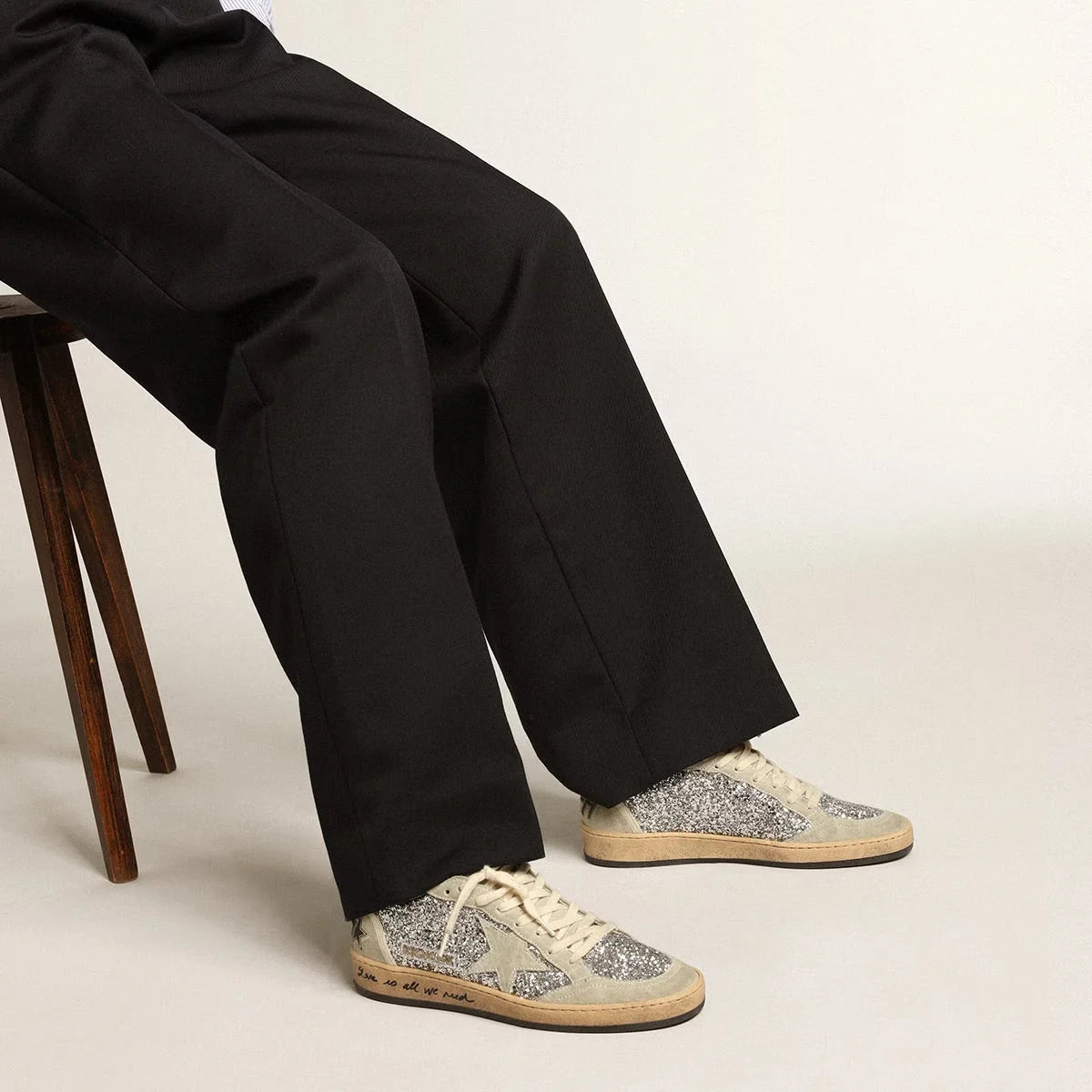 Golden goose ballstar diamond
