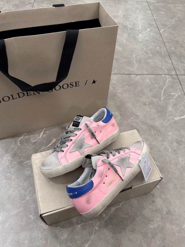 Golden goose star pink punk