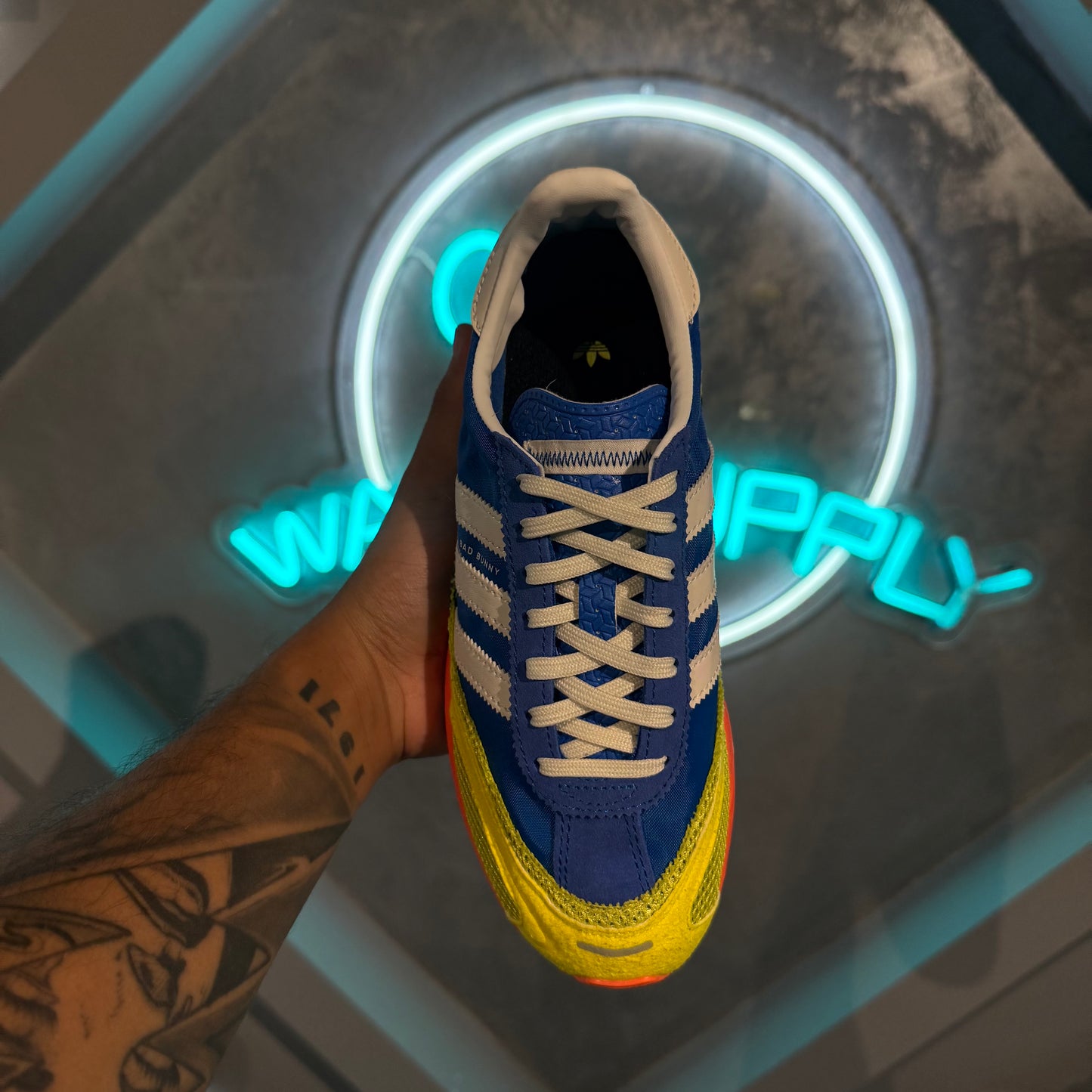 Bad Bunny Adizero Blue
