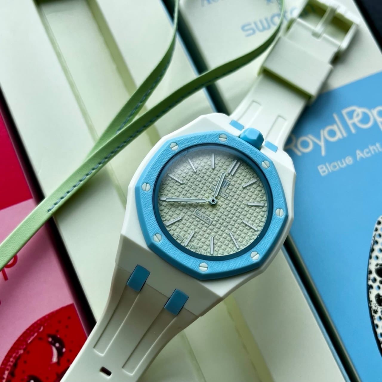 Swatch AP royal pop light green