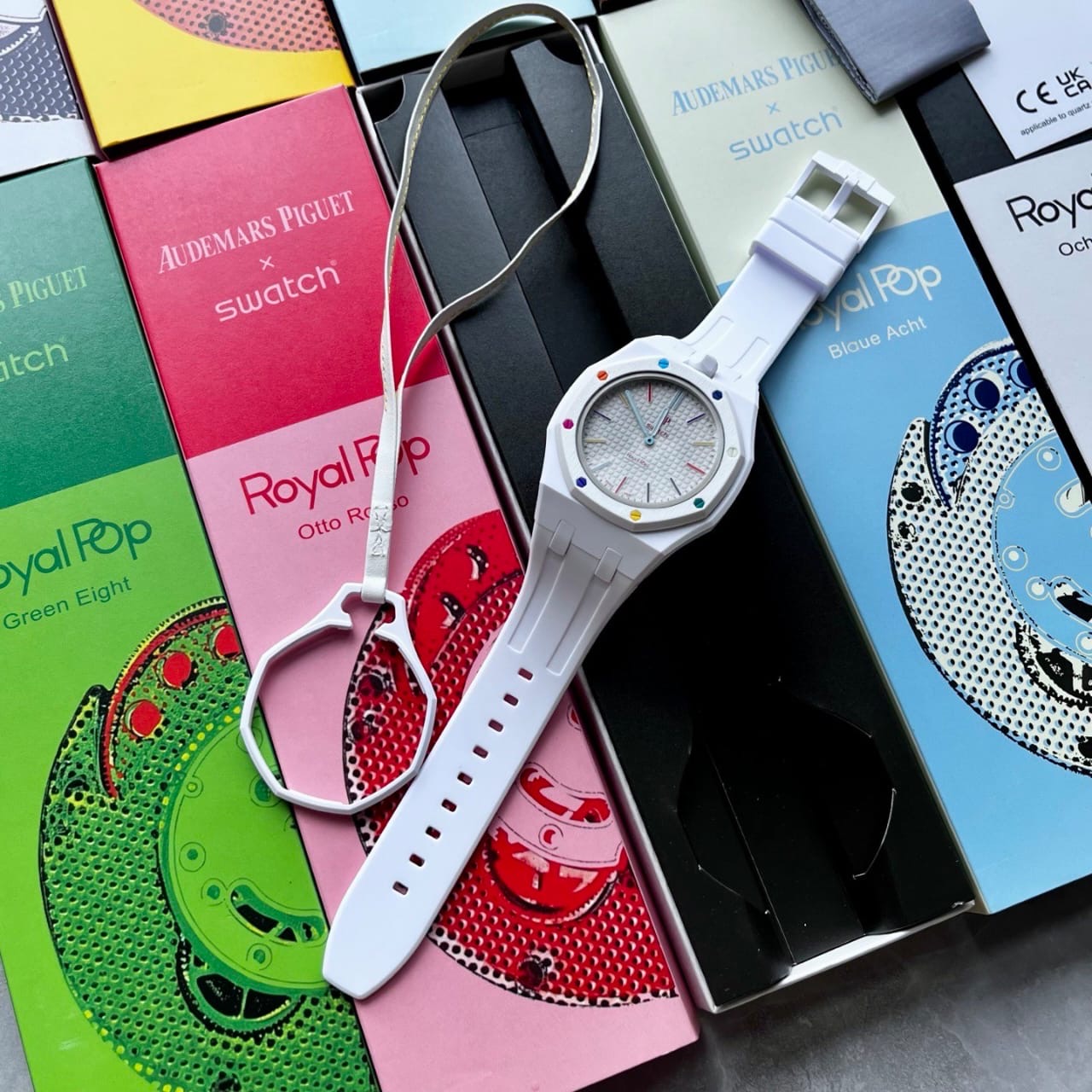 Swatch AP royal pop white – Warezupply