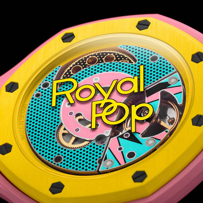 Swatch AP royal pop yellow pink