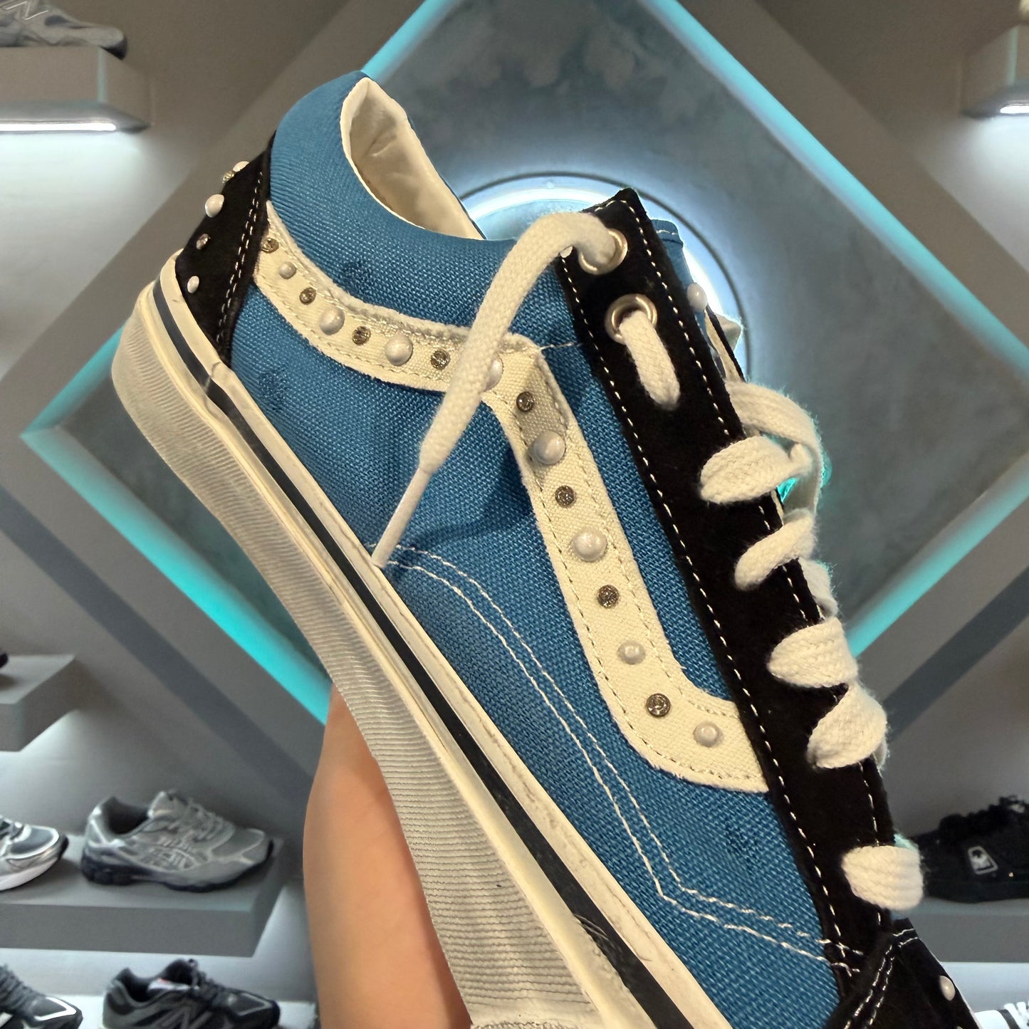Vans old skool pearlized pack black navy
