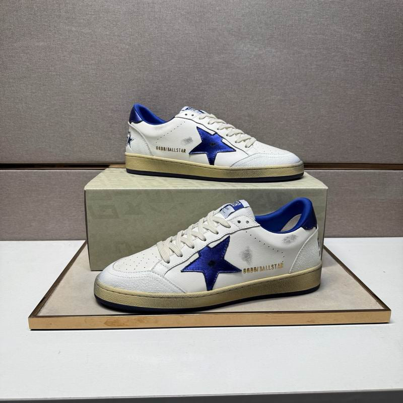 Golden goose ballstar blue star