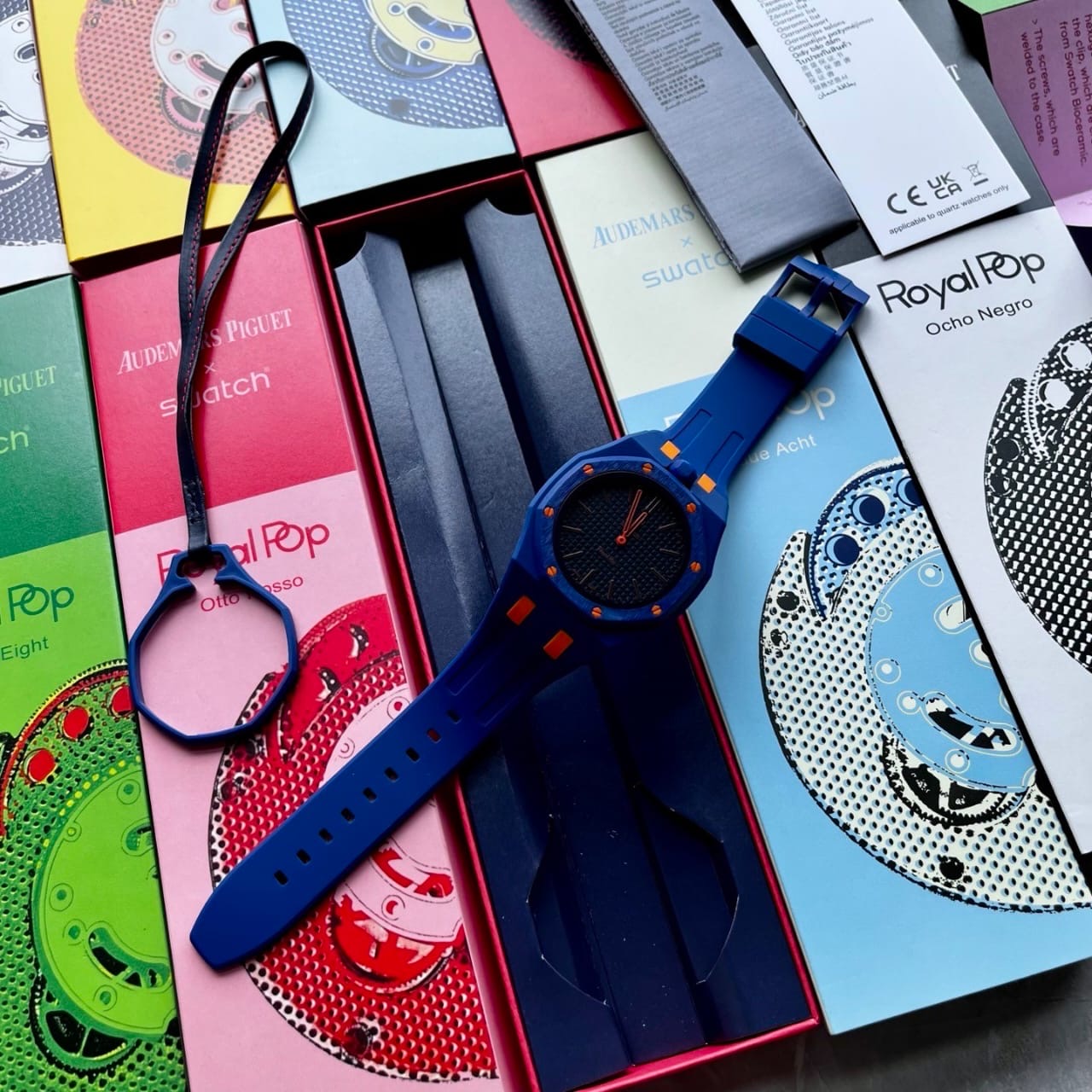 Swatch AP royal pop dark blue – Warezupply