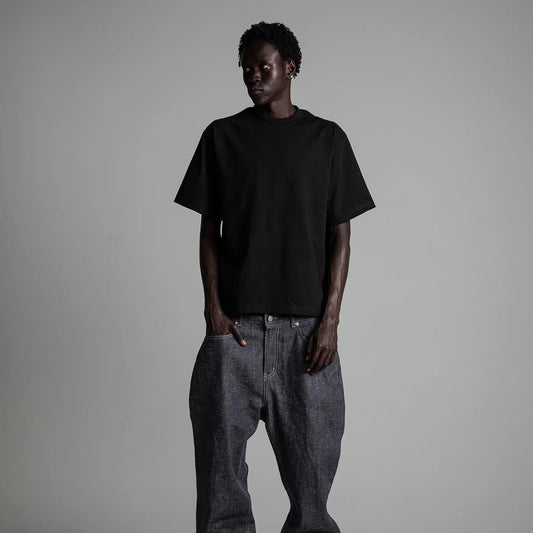 Shaka Wear Cropped Tee Black