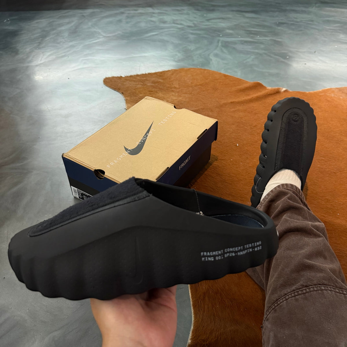 Nike Mind 001 Fragment Negro