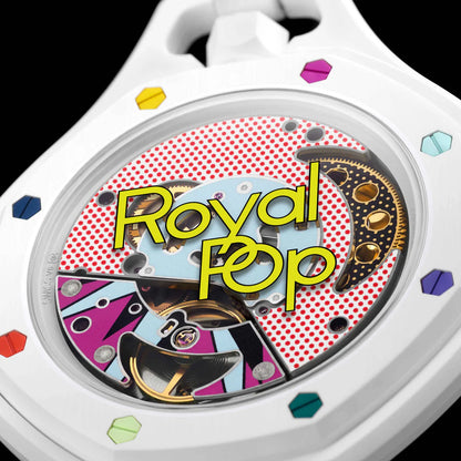 Swatch AP royal pop white