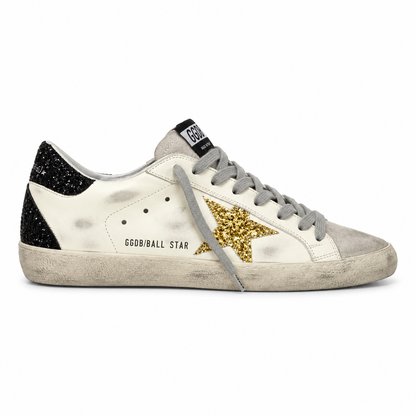 Golden goose ballstar glitter goldstar