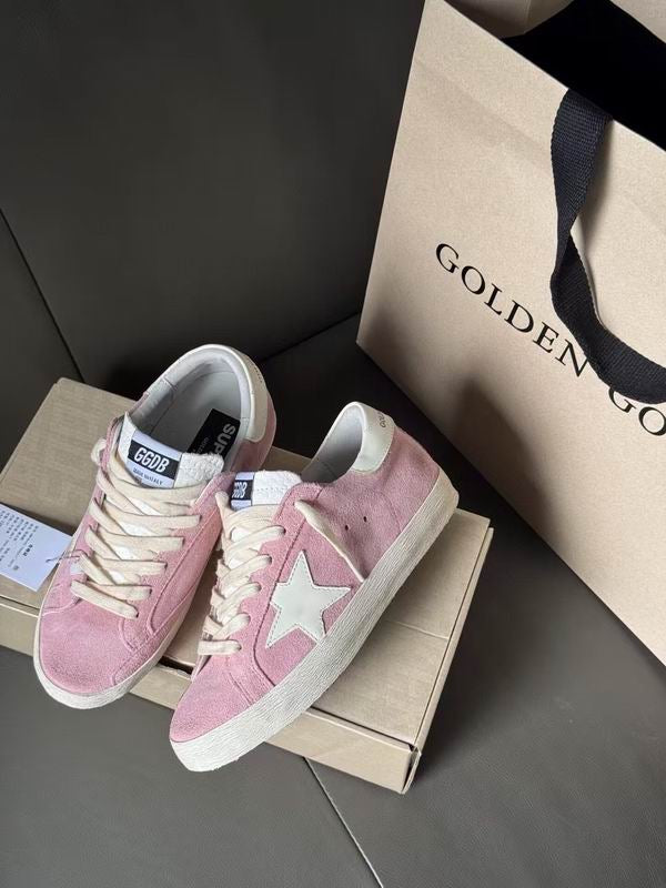 Golden goose star whole pink