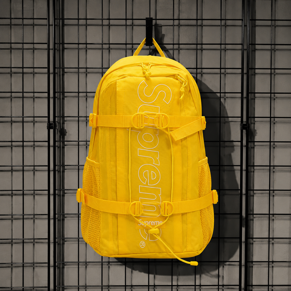 Supreme Backpack yellow – Warezupply