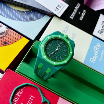 Swatch AP royal pop green