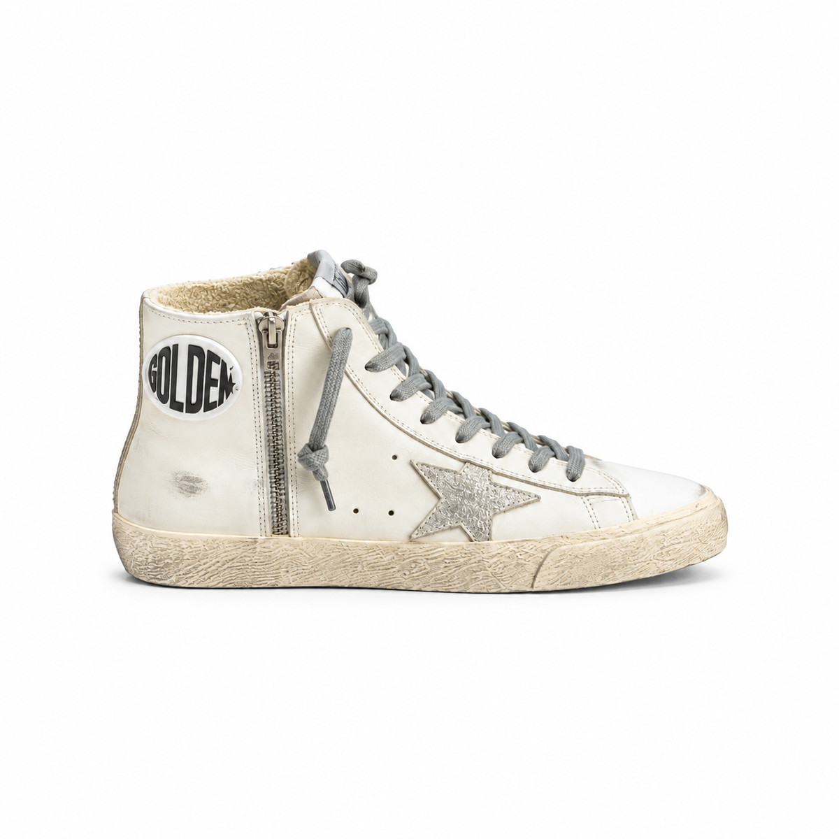 Golden goose hightop zip up
